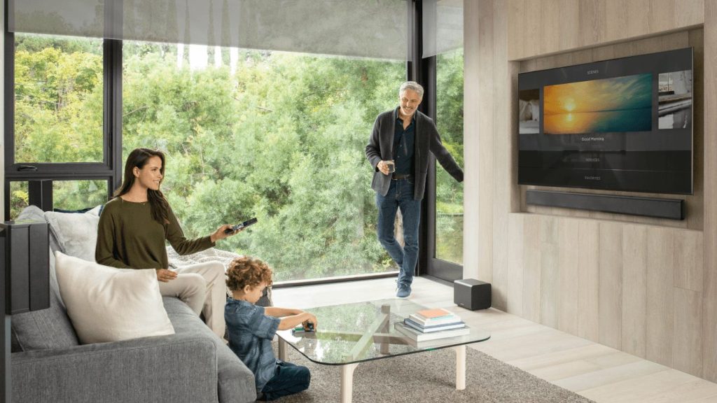 Savant Home: Your #1 Smart, Efficient Space 4 Savant system being used by wife in the family