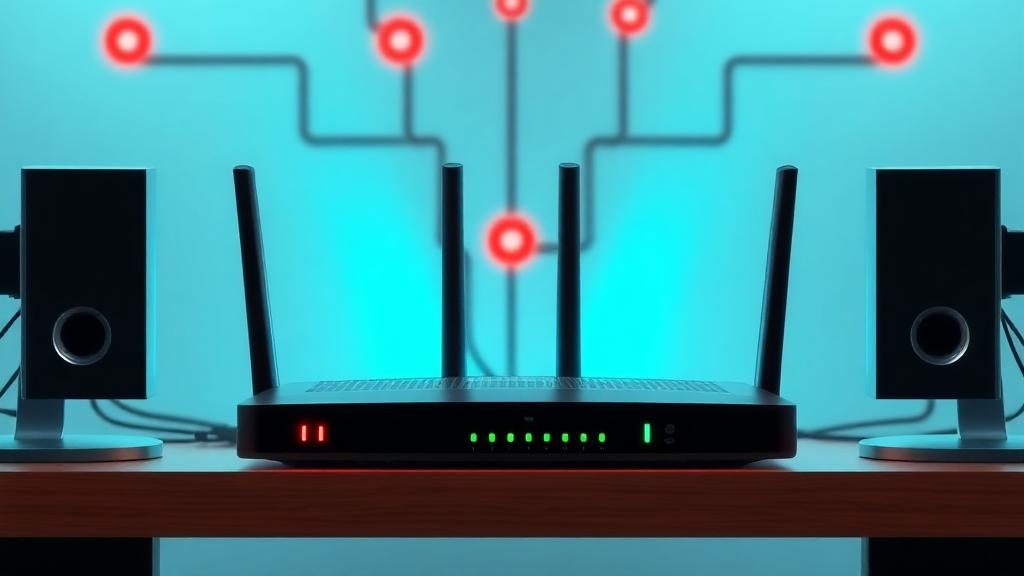 Maximize Performance With the Ultimate Ubiquiti WiFi Flagship Access Points this 2025 8 a black router with multiple antennas