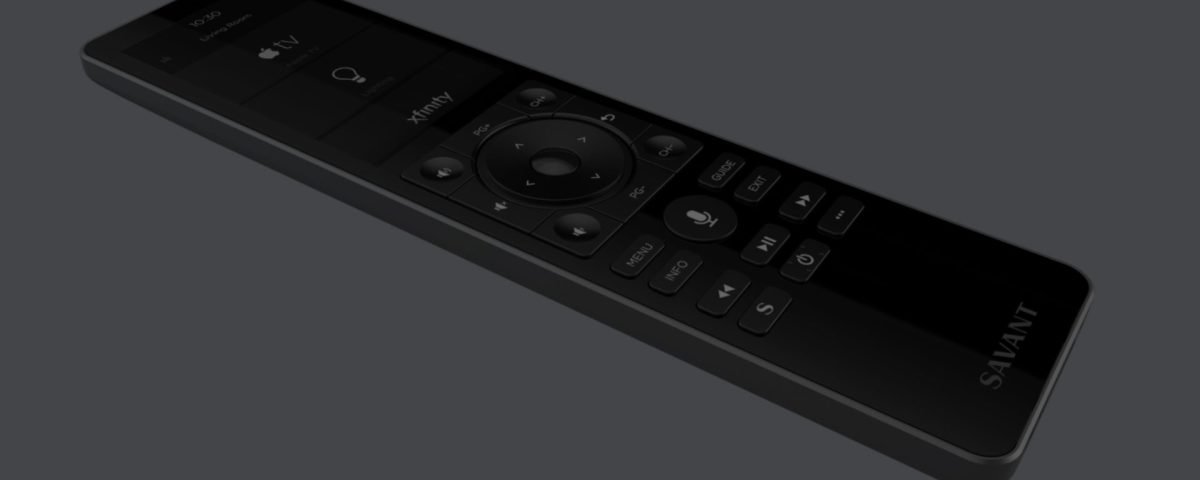 Savant Interfaces: #1 Intelligent Design 2 Savant interface remote control
