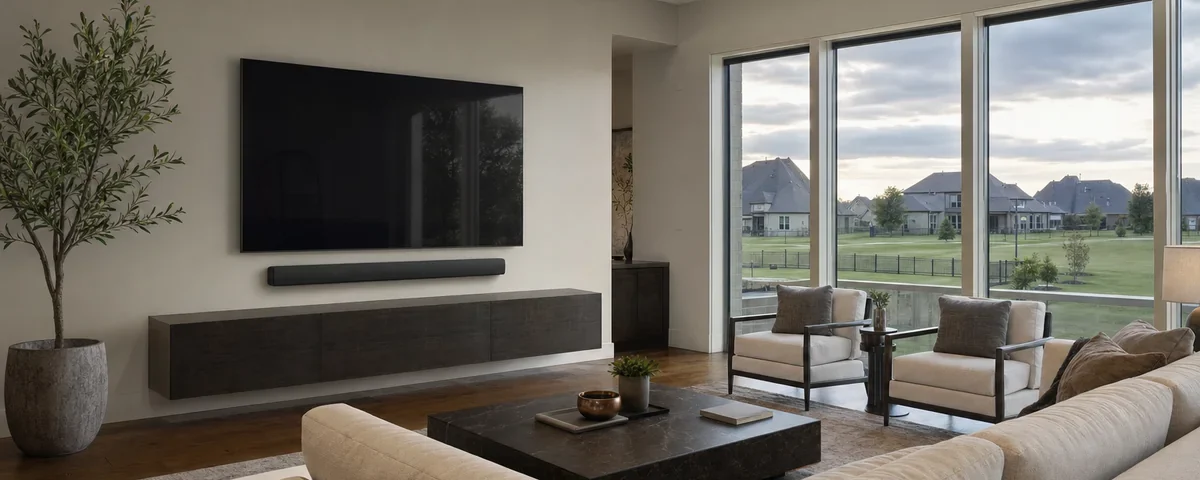 Best Soundbars Houston Living Rooms 2026 Buying Guide 2 Best soundbars Houston living rooms TV setup