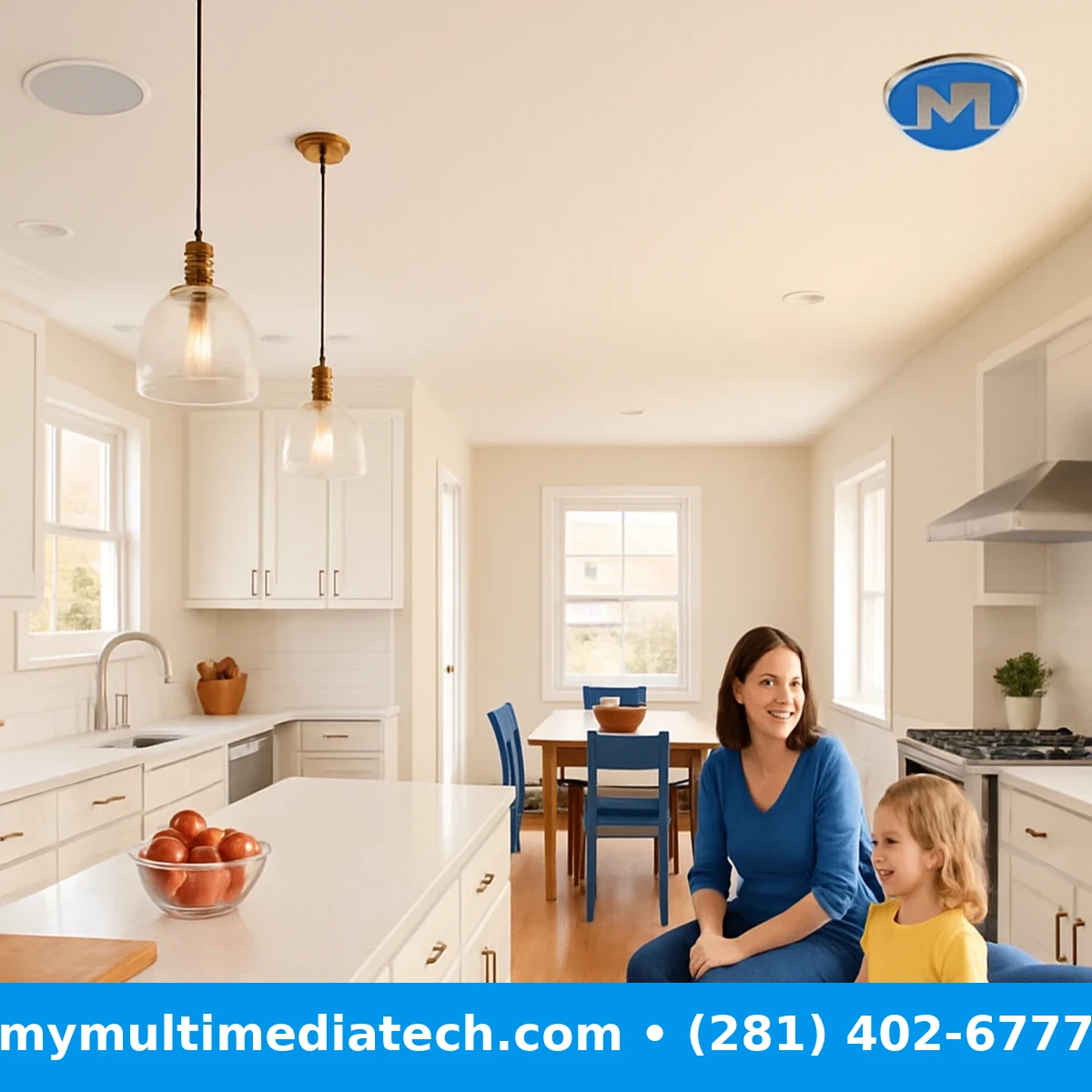 Sonos Amp whole home audio Houston kitchen speakers